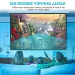 120-Inch Motorized Electric Projector Screen with Remote