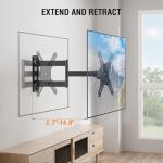 ELIVED Full Motion Wall Mount for 14-42 Inch TVs