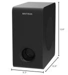 Bestisan 6.5" Compact Powered Subwoofer for Deep Bass