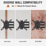 ELIVED Full Motion Wall Mount for 14-42 Inch TVs