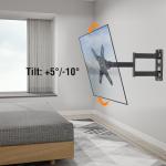 ELIVED Full Motion Wall Mount for 14-42 Inch TVs