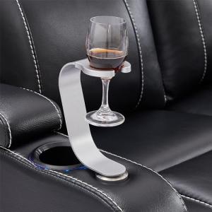 Weilianda Swivel Wine Glass Holder for Sofas