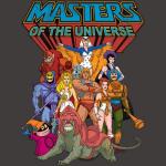Masters of The Universe Adult T-Shirt - Gray