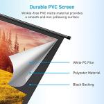 ZUEDA 100" Motorized Projector Screen with Remote