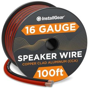 InstallGear 16 Gauge Speaker Cable - 100 ft