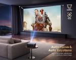 Smart 4K Projector with Google TV and WiFi 6