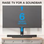 Adjustable Swivel TV Stand for 32-65 Inch TVs