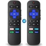 Universal Remote Control for Roku TVs - 2 Pack