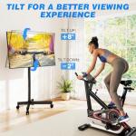 Rfiver Rolling Mobile TV Cart for 23-65 Inch Screens