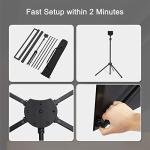 80 Inch Portable Outdoor Projector Screen with Stand