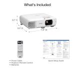 Epson Home Cinema 980 1080p Projector with Speaker