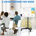 Rfiver Rolling Mobile TV Cart for 23-65 Inch Screens