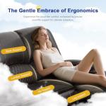 MOSGAT 3-Seater Recliner Sofa with USB and Storage