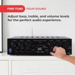 Pyle 750W Bluetooth Home Audio Amplifier System
