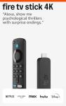 Fire TV Stick 4K with Alexa Voice Remote