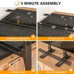 Universal Table Top TV Stand for 20-75 Inch TVs