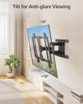 Ultra Slim Full Motion TV Wall Mount 37-90