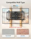 Ultra Slim Full Motion TV Wall Mount 37-90