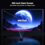 HAPPRUN 4K Google TV Smart Projector