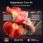 Smart 4K Projector with Dolby Audio and WiFi