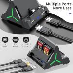 TOOMU Switch Dock with 4K HDMI and LED Light