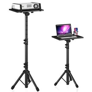 Adjustable Tripod Projector Stand with Gooseneck Holder