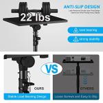 Adjustable Tripod Projector Stand with Gooseneck Holder