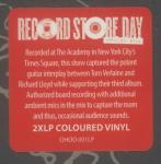 Television - Live At The Academy Vinyl LP