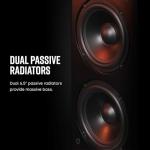 Polk Audio T50 Floor Standing Tower Speaker - Black