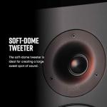 Polk Audio T50 Floor Standing Tower Speaker - Black
