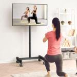 Rolling Mobile TV Cart for 13-50 Inch Screens