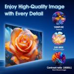 Compact Smart Projector with WiFi and Bluetooth