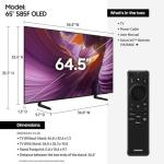 Samsung 65" 4K OLED Smart TV with HDMI Bundle