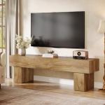 Tribesigns 63" Farmhouse TV Stand and Media Console