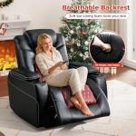 ANJ Electric Recliner Chair Set with USB Ports