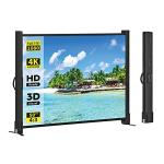50-Inch Portable Projector Screen with Stand