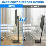 Adjustable Swivel Floor TV Stand for 32-60 Inch TVs