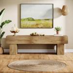 Tribesigns 63" Farmhouse TV Stand and Media Console