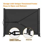 50-Inch Portable Projector Screen with Stand