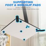 Adjustable Swivel Floor TV Stand for 32-60 Inch TVs