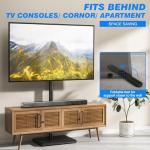 Adjustable Swivel Floor TV Stand for 32-60 Inch TVs