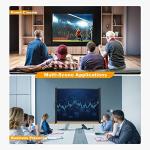 50-Inch Portable Projector Screen with Stand