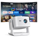 Google TV 4K Smart Projector with WiFi & Bluetooth