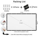 150-Inch Portable Projection Screen for Home Theater