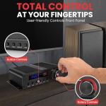 Pyle 100W Bluetooth Home Theater Audio Amplifier