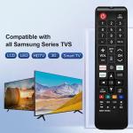 Universal Remote for Samsung Smart TVs with App Buttons