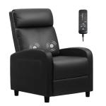 Furniwell Adjustable PU Leather Recliner Chair