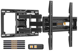 Perlegear Full Motion TV Wall Mount for 26-74 inch TVs