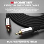 Monster Essentials 13.1ft RCA Subwoofer Cable