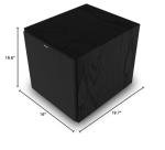 Klipsch R-121SW 12" Front-Firing Subwoofer in Black